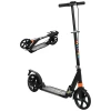 Aiyaplay roller kinderstep met verstelbare handvatten inklapbare kinderstep voor kinderen 6 12 jaar 94 x 36 x 88 103cm zwart 1
