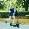 Aiyaplay roller kinderstep met verstelbare handvatten inklapbare kinderstep voor kinderen 6 12 jaar 94 x 36 x 88 103cm zwart 2