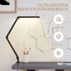 Bureaulamp, aanpasbare helderheid en kleur, metalen klem, 96 leds, zwart 7