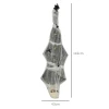 Halloween mummie, halloween decoratie, geluidsfunctie, met bewegingssensor en led lichten, 60 cm x 16 cm x 170 cm 4