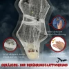 Halloween mummie, halloween decoratie, geluidsfunctie, met bewegingssensor en led lichten, 60 cm x 16 cm x 170 cm 7