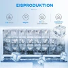 Ijsblokjesmachine, ijsblokjesdispenser, ice maker, 20 kg/24h ijsblokjesmaker met 2,1 l watertank, zilver 5