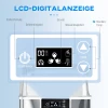 Ijsblokjesmachine, ijsblokjesdispenser, ice maker, 20 kg/24h ijsblokjesmaker met 2,1 l watertank, zilver 7