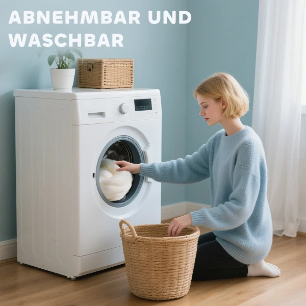 Kattenbureau bed, kattenbed voor bureau met 360° draaiing, verstelbare hoogte, kattenligbed met afneembaar, machinewasbaar bed, voor katten onder 6 kg, thuis kantoor, crème wit 8