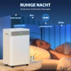 Luchtontvochtiger, 4,5 liter tank, 24 uurs timer, led display, kunststof, wit 5