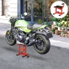 Motorfietsheffer 150 kg draagvermogen motorfietsheftafel 275/395 mm hoogteverstelbaar in garage & buitenruimtes 2