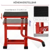 Motorfietsheffer 150 kg draagvermogen motorfietsheftafel 275/395 mm hoogteverstelbaar in garage & buitenruimtes 6