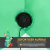 Opblaasbare kerstboom met kerstman, sneeuwpop en cadeaudoos 210 cm kerstverlichting led zelfopblazend polyester groen 144 x 125 x 210 cm 7