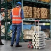 Opvouwbare trapklimmer trolley, 6 wiel systeem, draagt 70 kg, aluminium, rood 10