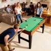 Sportnow 5 in 1 multispel tafel, 53 accessoire onderdelen, tafelvoetbal, tafelhockey, tafeltennis, biljart, basketbal, walnoot 10