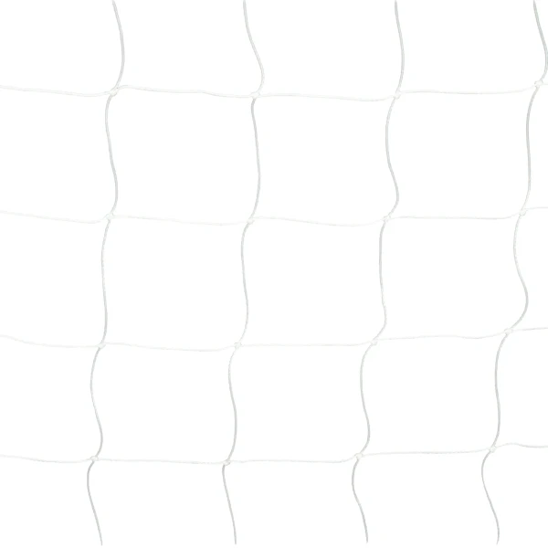 Sportnow voetbaldoel, robuust net, kunststof frame, haringen, 300l x 120b x 200h cm, wit 8