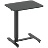 Sta bureau in hoogte verstelbaar incl. 4 wielen c vorm 65 cm x 48 cm x 70 110 cm zwart 1