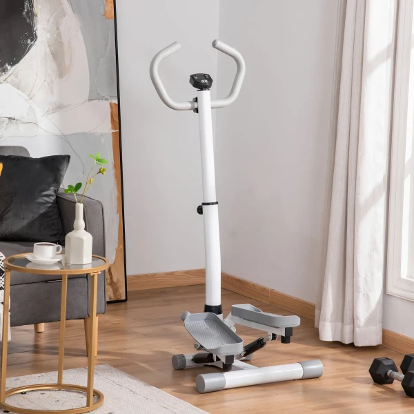 Stepper thuis trainer met lcd scherm, instelbare snelheid, metaal abs, 55 x 53 x 118 128 cm 2
