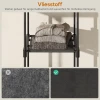 Stoffenkast kledingkast met kledingstang, planken, voor slaapkamer, kleedkamer, 111 x 43 x 185 cm, zwart 7