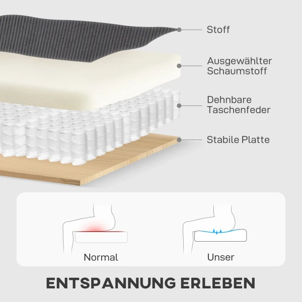Verstelbare bedbank, l vormige logeerbank met bedfunctie, opslagruimte, kussens, voor woonkamer, gastenkamer, donkergrijs 8