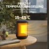 Verwarmingstoestel, 1500 w verwarming met 3 modi, 24 uurs timer, kantel en oververhittingsbeveiliging, 14 x 14 x 21,5 cm, zwart 8