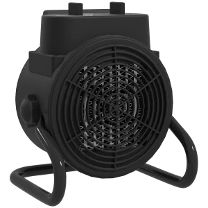 Verwarmingstoestel, verwarmingsventilator met 3 modi, instelbare thermostaat, handvat, oververhittingsbeveiliging, 21,5 x 15,8 x 22 cm, zwart 1