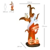 Zelfopblazende halloween decoratie met led verlichting, inclusief blazer en bevestigingsmateriaal, 156cm x 107cm x 274cm 4
