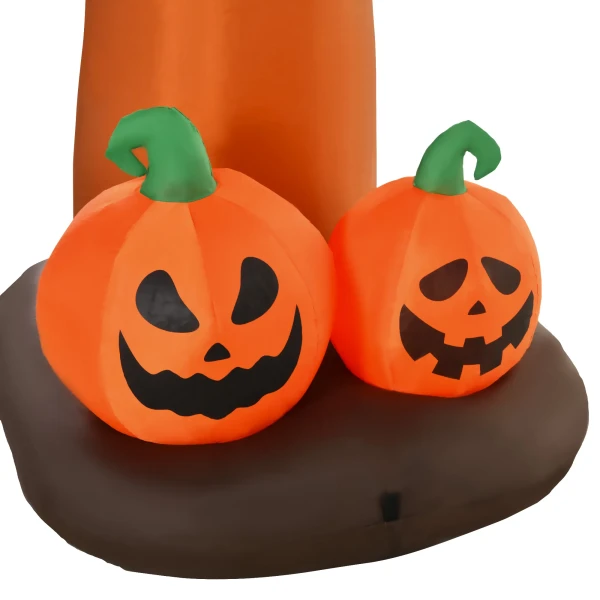 Zelfopblazende halloween decoratie met led verlichting, inclusief blazer en bevestigingsmateriaal, 156cm x 107cm x 274cm 9
