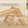7 in 1 Klimrek, Boogladder, Driehoeksladder, Helling, Klimmuur, Glijbaan, Voor Kinderen Van 1,5 4 Jaar, Inklapbaar, Hout