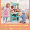 Aiyaplay 92 delig kinderkeukenset, waterkraan, kunststof, 3 6 jaar, groen 9