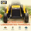Aiyaplay kinder baufahrzeug, opzitauto voor kinderen, afstandsbediening, handmatige besturing, bluetooth+muziek functie, 3 6 jaar, kunststof, staal, geel 5