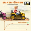 Aiyaplay kinder baufahrzeug, opzitauto voor kinderen, afstandsbediening, handmatige besturing, bluetooth+muziek functie, 3 6 jaar, kunststof, staal, geel 8