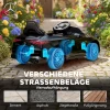 Aiyaplay kinder elektrische auto, mercedes ontwerp, 12v motoren, afstandsbediening, led lampen, muziek, voor 3 6 jaar oude kinderen, zwart 9