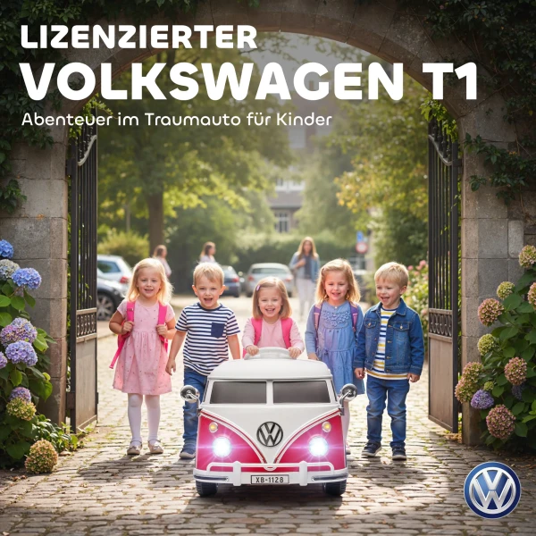 Aiyaplay kinder elektroauto, 12v kinderfahrzeug met mp3, dubbele motor, elektrisch voertuig met claxon, zachte start, 89x49x41,5 cm, rood 5