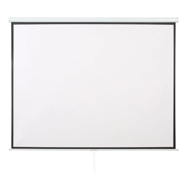 Beamer Scherm 244 X 183 Cm 120 Inch 4:3/ 16:9 Projectiescherm Handmatig Voor Thuisbioscoop