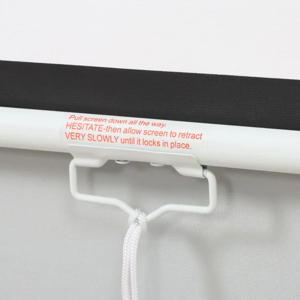 Beamer Scherm 244 X 183 Cm 120 Inch 4:3/ 16:9 Projectiescherm Handmatig Voor Thuisbioscoop