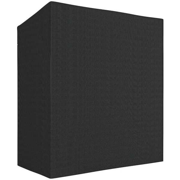 Brandhoutrek, brandhoutstandaard van staal, stoffen hoes, 300 kg draagvermogen, 140 x 70 x 154 cm, zwart 1