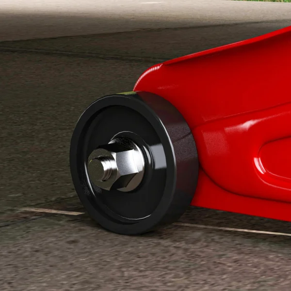 Hydraulische Krik Compact Overbelastingsbeveiliging Auto SUV 2t 120 300mm Rood Geel