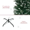 Kerstboom 190 Cm, Zeer Realistisch, 570 Takken, Brandwerend, Stabiele Basis, Groen