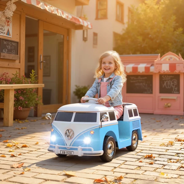 Kinder Elektrische Auto, 12V Kinderrijvoertuig Met MP3, Dubbele Motor, Elektrisch Voertuig Met Claxon, Zachte Start, 89x49x41,5 Cm, Blauw
