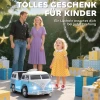 Kinder Elektrische Auto, 12V Kinderrijvoertuig Met MP3, Dubbele Motor, Elektrisch Voertuig Met Claxon, Zachte Start, 89x49x41,5 Cm, Blauw