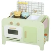 Kinderkeuken Speelset, MDF, 15 Accessoires, Kasten, 40 Cm, Vanaf 3 Jaar, Groen