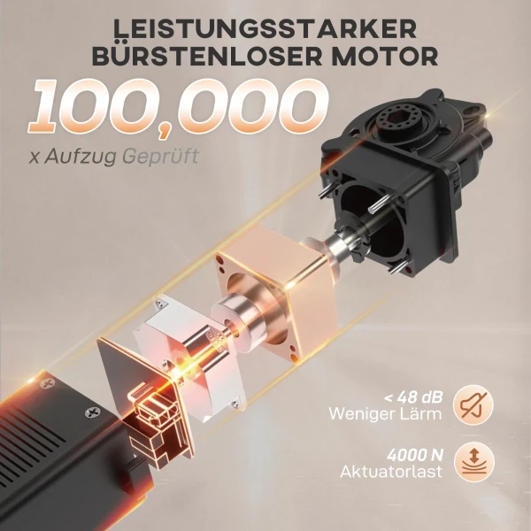 Massagestoel met vibratiemodi, verwarmingsfunctie, stille motor, geheugenfunctie, staal, stoffen bekleding, bruin 7