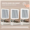 Oplaadbare Make upspiegel Met Verlichting, 180° Draaibaar, LED Cosmetische Spiegel Met 2 Verlichtingsmodi, Wit