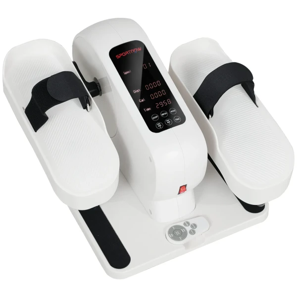 Sportnow mini elliptische trainer voor thuis onder tafel elektrische crosstrainer met 12 snelheden & 7 weerstanden 1