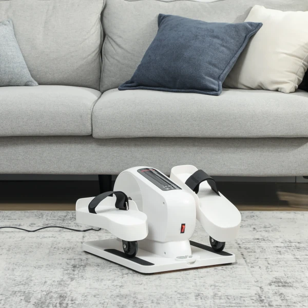 Sportnow mini elliptische trainer voor thuis onder tafel elektrische crosstrainer met 12 snelheden & 7 weerstanden 10