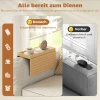 Armleuning Dienblad Voor Banken, Voor Drankjes, Snacks, Afstandsbediening, Bamboehout