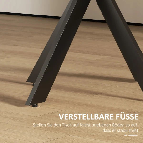 Eettafel 75 X 75 Cm Rond Keukentafel Voor 2 4 Personen Modern Eetkamertafel Met Spinnenpoot Bruin