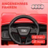 Elektrische Kinderauto, 12V Audi Q8, 3 5 Km/u, Afstandsbediening, Koplampen, Muziek, Rood