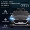 Elektrische Kinderauto, 12V Audi Q8, 3 5 Km/u, Afstandsbediening, Koplampen, Muziek, Zwart