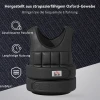 Gewichtsvest 20 KG Verstelbare Trainingsvest Met Uitneembare Gewichten Zwart