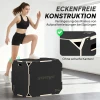 3 in 1 Plyo Box, Sprungbox Met Handvatopeningen, Voor Thuisfitness En Buitenworkouts, 3 Spronghoogtes, Hout, Zwart