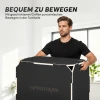 3 in 1 Plyo Box, Sprungbox Met Handvatopeningen, Voor Thuisfitness En Buitenworkouts, 3 Spronghoogtes, Hout, Zwart