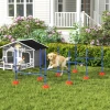 4 delige Hond Agility set Met 4 Hindernissen En Draagtas Voor Sprongtraining, Blauw