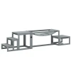 Agility Set Honden 3 delige Set Agility uitrusting Met Brug, Trap, Platform, Sparrenhout, 117 X 50 X 56 Cm, Grijs